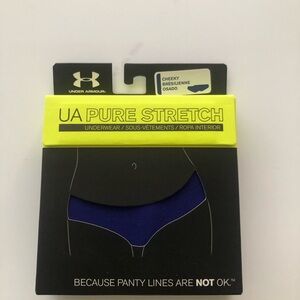 NIB Under Armour Pure Stretch cheeky style panties.
